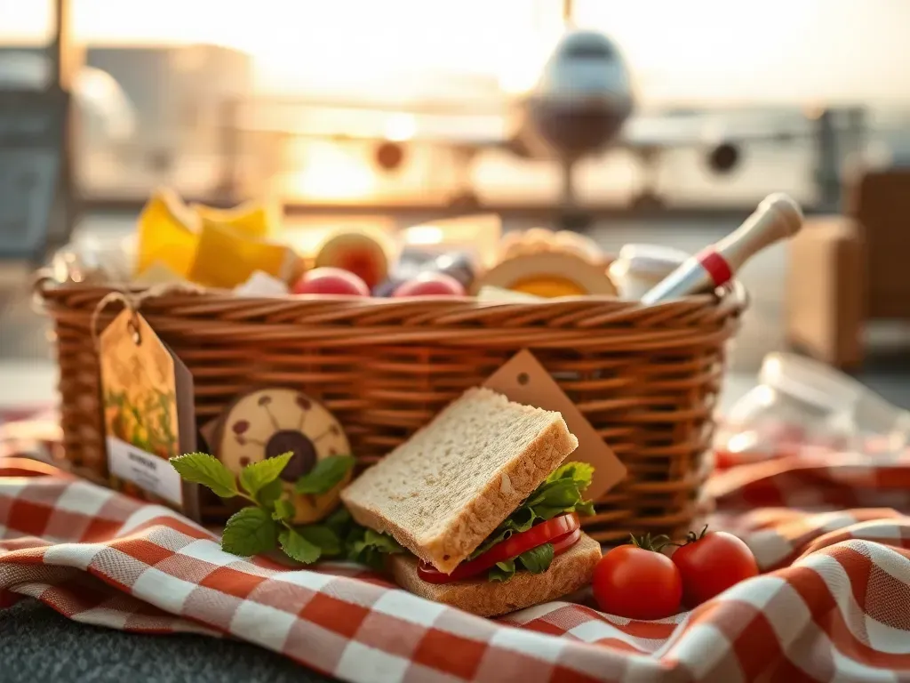 Czy można zabrać kanapki do samolotu Wizzair?